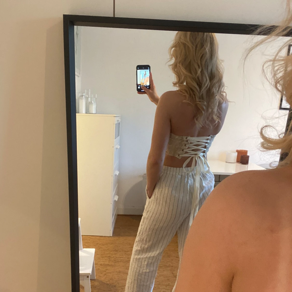 Korsett/bandeau topp - 90