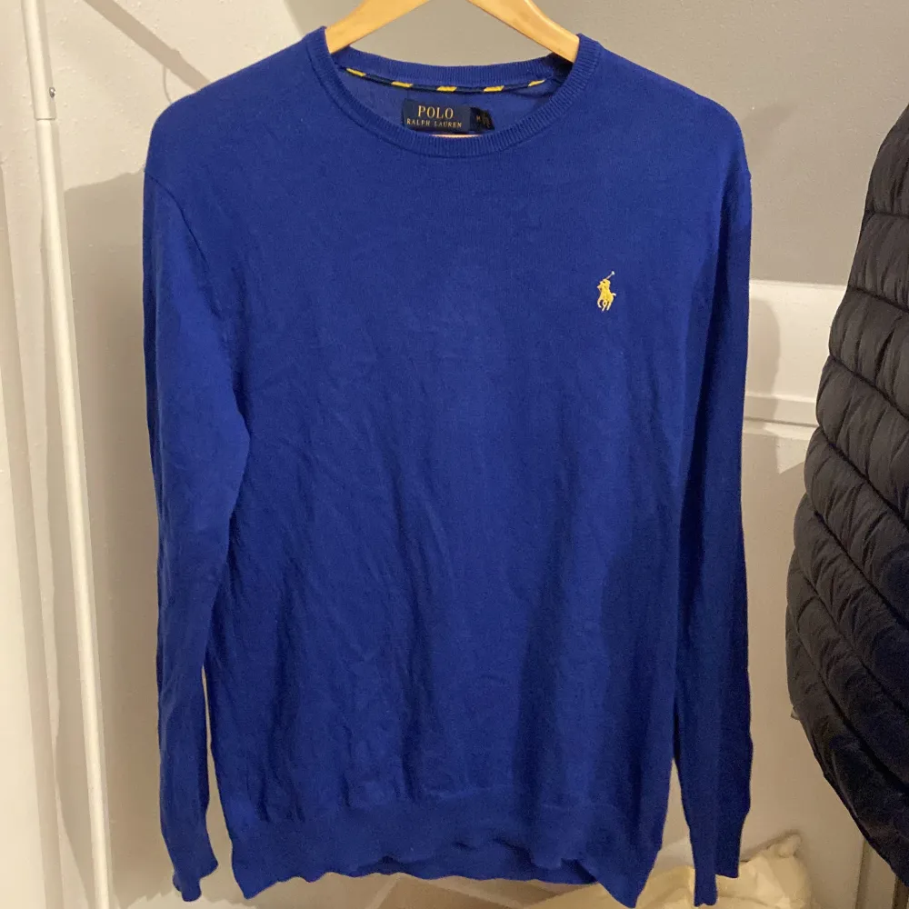 Nu säljer jag min Ralph Lauren tröja som är i skicket 10/10 inga defekter alls eller håll! Skriv gärna ifall ni är intresserade👍 Priset är inte hugget i sten!!. Tröjor & Koftor.