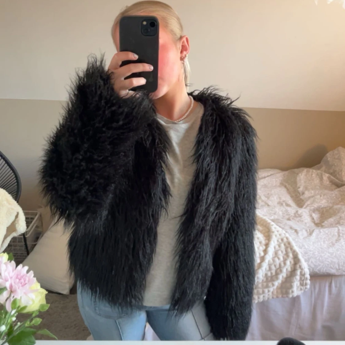 Fluffig jacka🖤 - 90