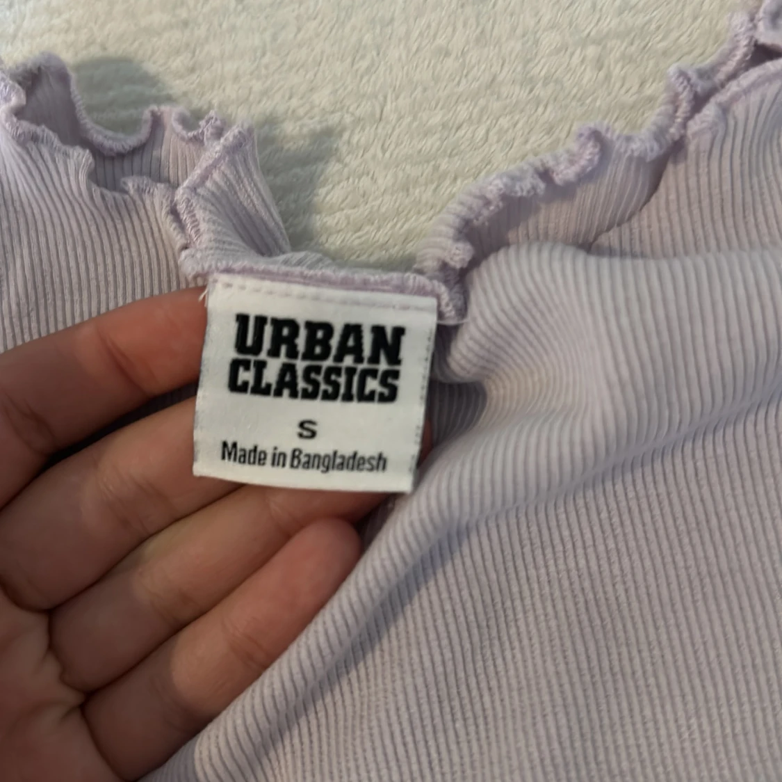 Lila långärmad tröja - 91