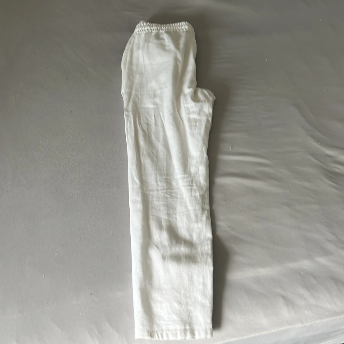 Vita linnebyxor  - 90