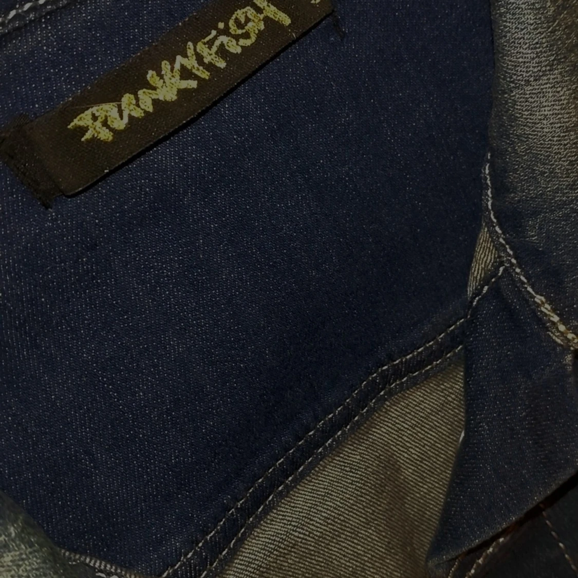 Jeans jacka med brittiska flaggan - 92