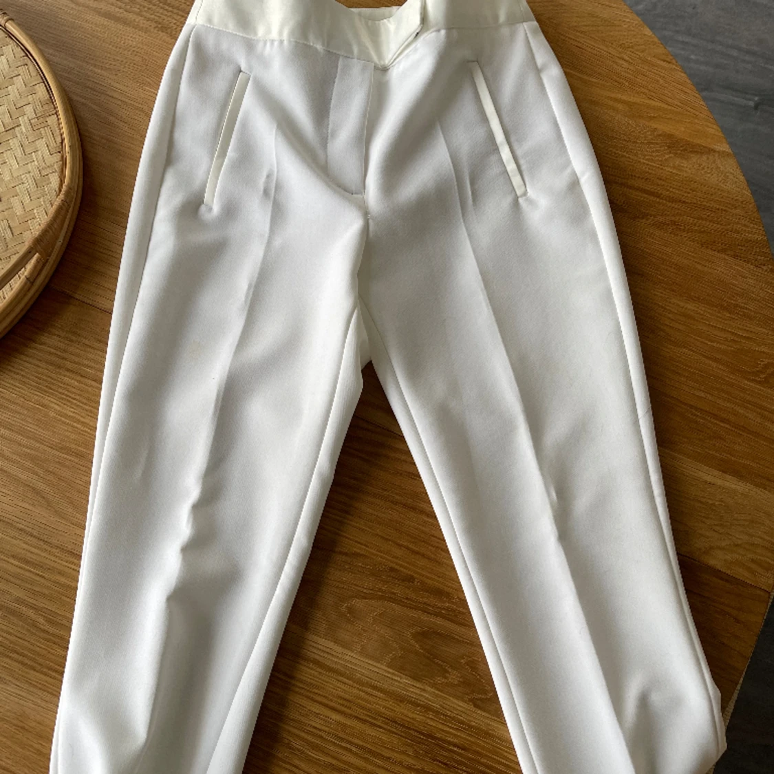 Vit Smokingbyxa Zara