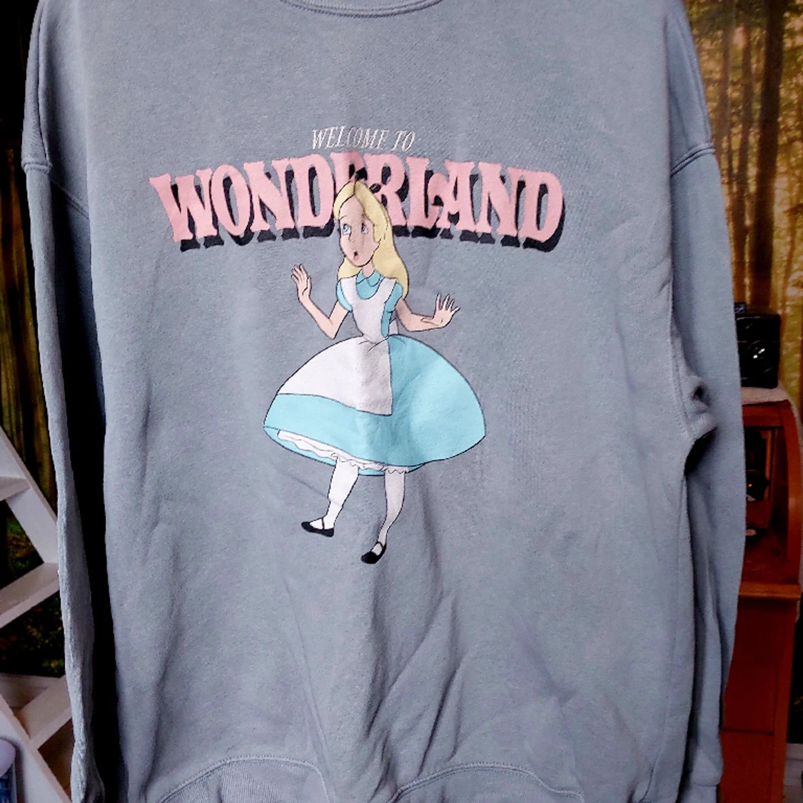 Alice i underlandet college tröja