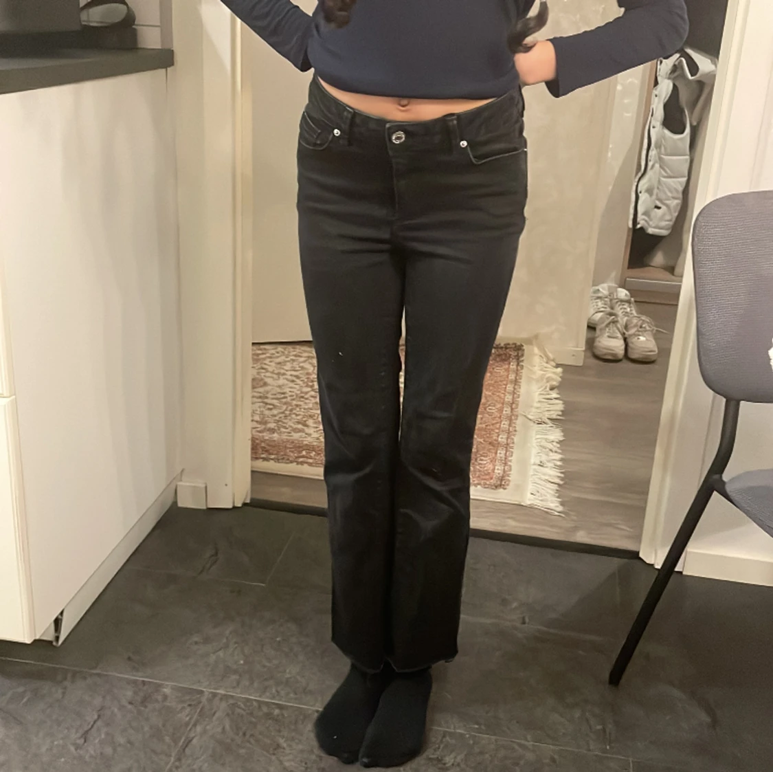 Ett par jätte snygga bootcut jeans