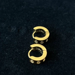 Örhängen - Örhängen i rostfritt stål. Helt nya och oanvända. Liknar de från C*rtier. Tappar aldrig färg, går att duscha och bada med utan problem.🩷