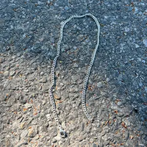 Ett silver halsband