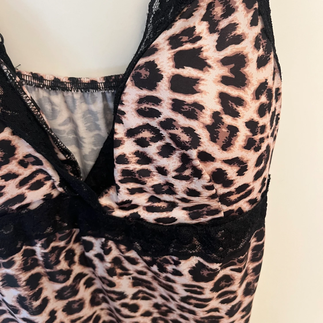 Leopard klänning  - 90