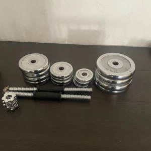 Riktiga vikter  - Hej, jag säljer riktiga vikter och är använda 4 gånger, fungerar som nytt och de har inga problem. Jag har köpt vikterna för 2500 kr och säljer dem för 1200 kr och priset kan diskuteras.