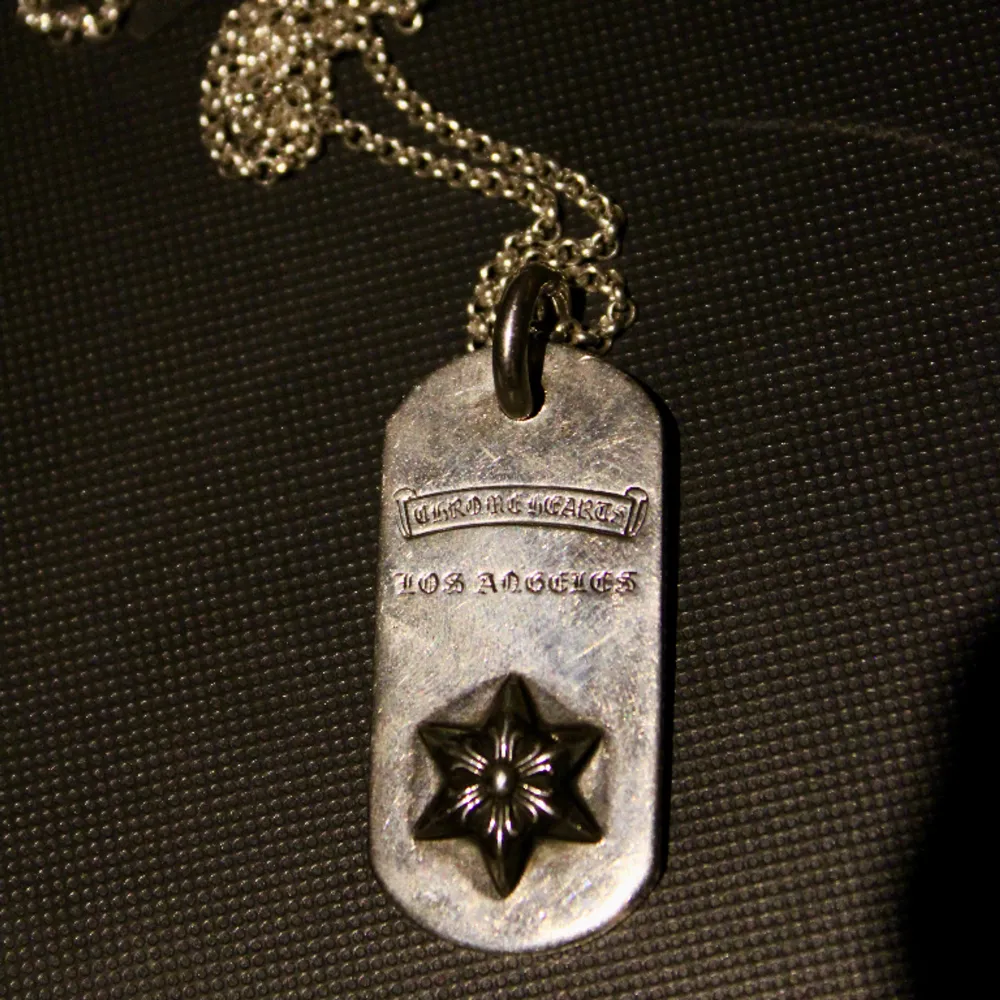 Chrome Hearts DogTag Pendant. Los Angeles Exclusive. 2000 Mold. Bought In Tokyo “The Used”. Pendant Only!!!. Accessoarer.