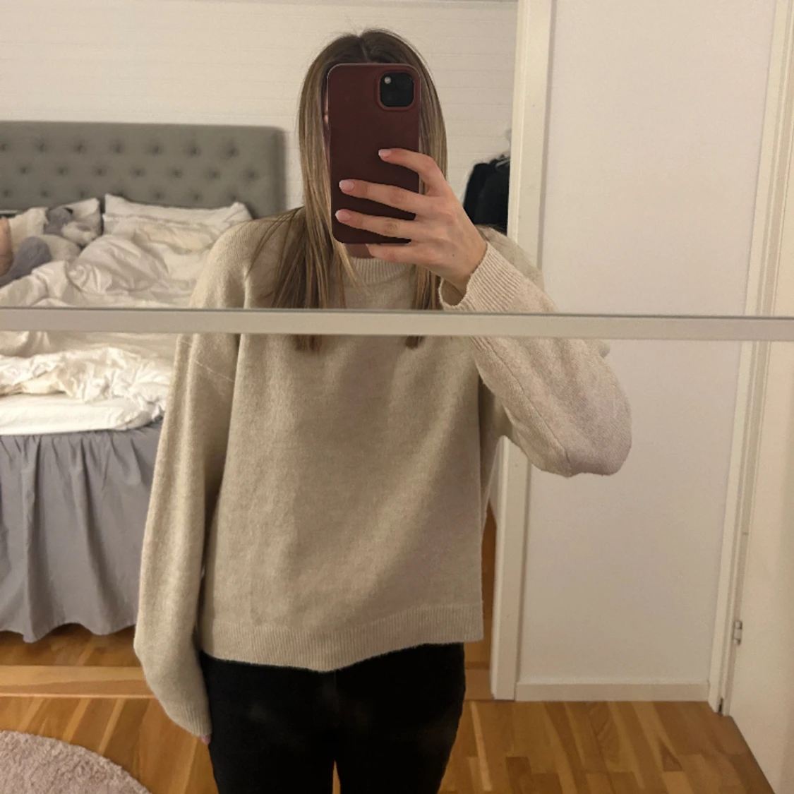 Stickad tröja hm  - 91