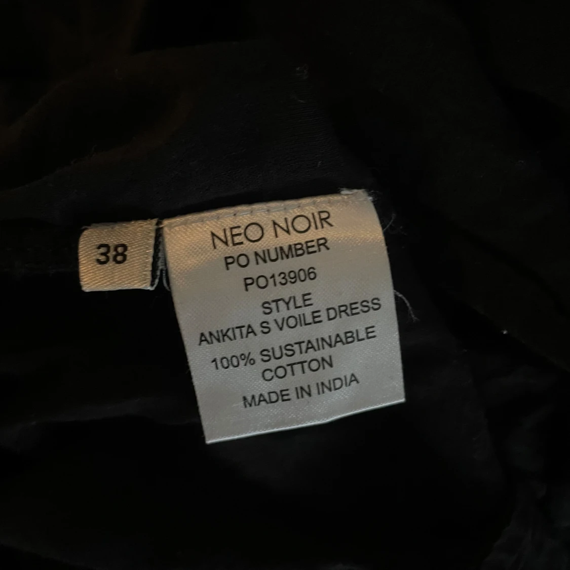 Svart maxiklänning - 92