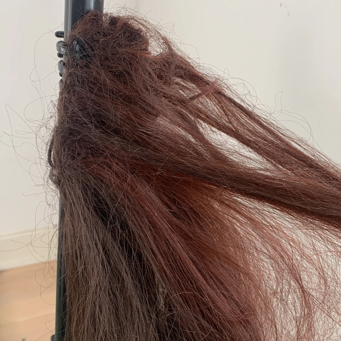 1 peice ponytail brown wig - 91