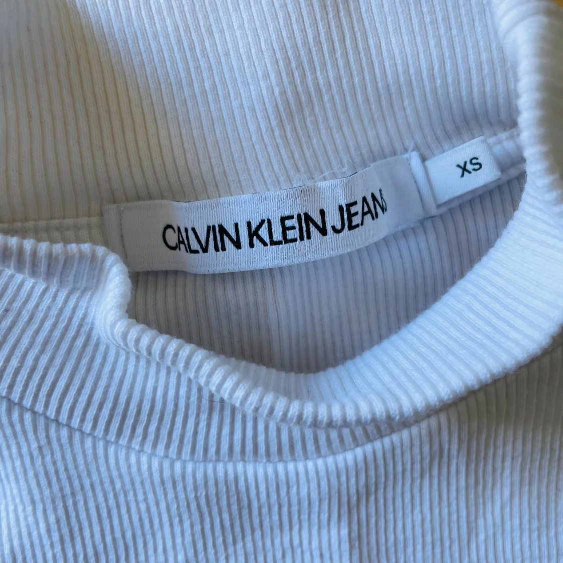 Calvin Klein ribbad topp - 91