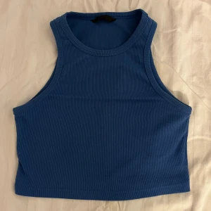 Linne - Blått linne, bra skick🌸