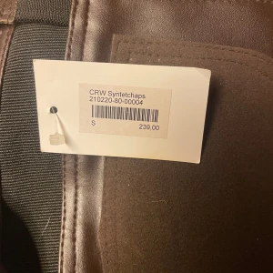 Crw Shortchaps  - Bruna chaps i syntet Helt nya, aldrig använda  Storlek S