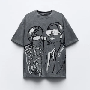 Cool t-shirt  - Tröja från zara med supercoolt tryck på 💘pris kan diskuteras 