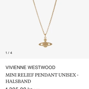 Vivienne Westwood mini relief pendant - Vivienne westwood halsband i modellen mini relief. I princip helt ny, använt det två gånger. 