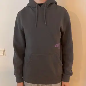 Grå hm hoodie 