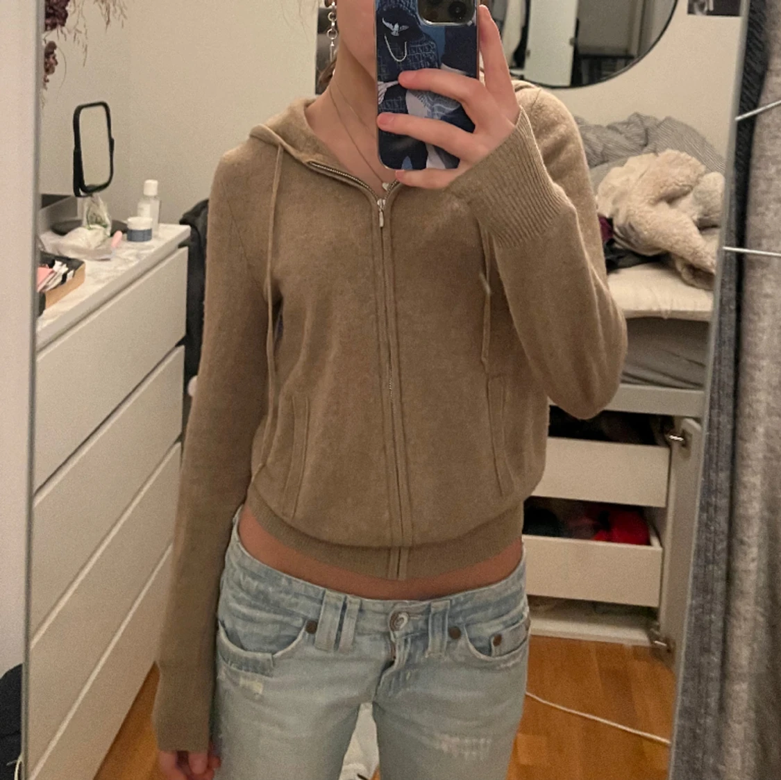 Soft goat zip hoodie - 91