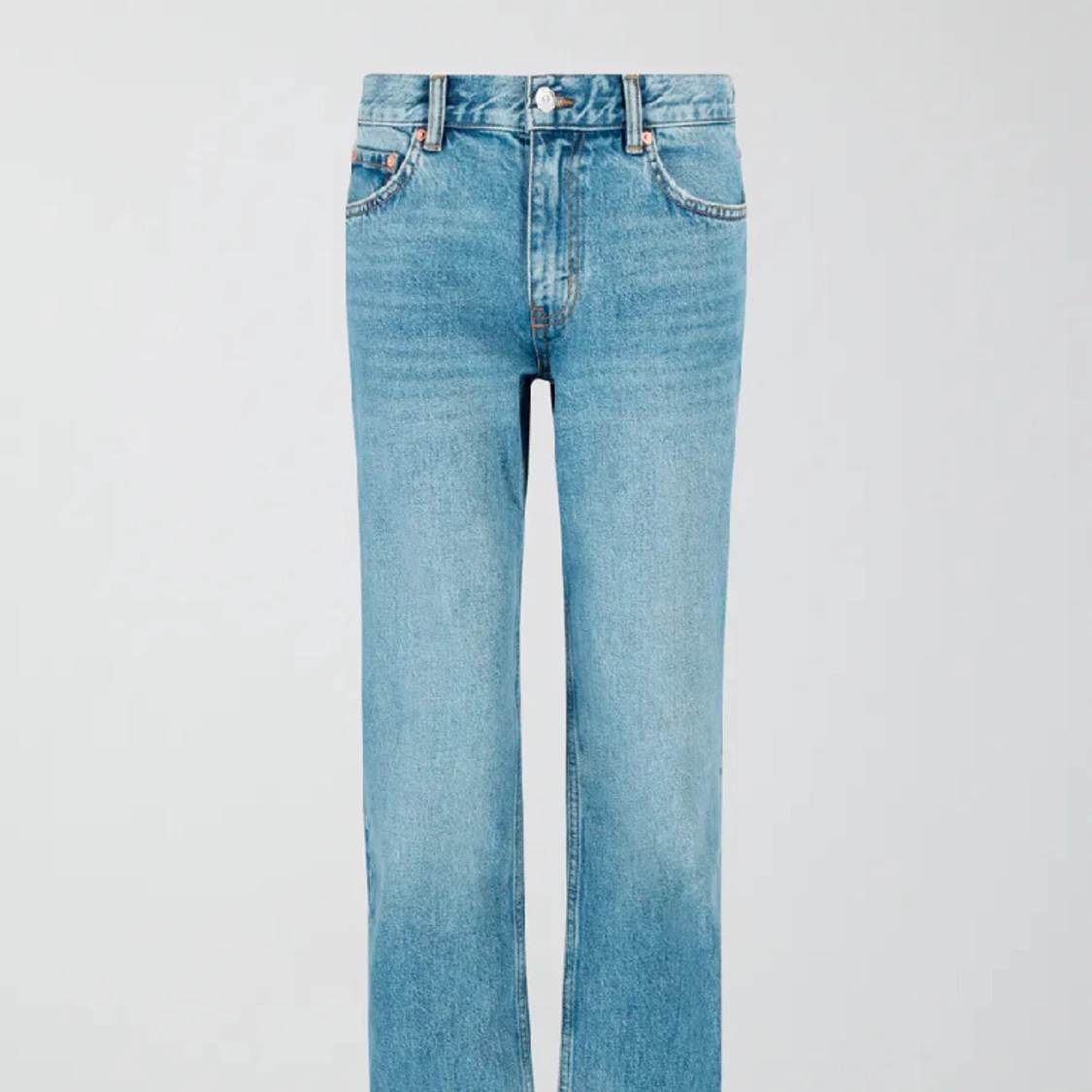 Low waist straight jeans  - 90