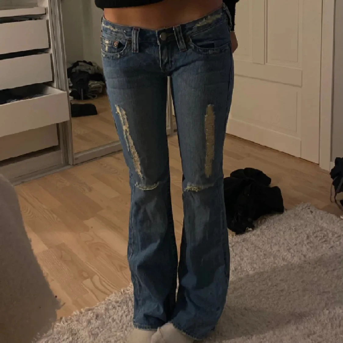Lågmidjade True religion jeans