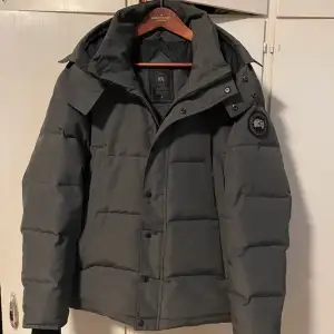 Canada goose wydhamparka i färgen grå med black label märke, andväbt en vinter ungefär så den är som ny. Jag har päls till jackan samt dustbag med prislappen, för fler bilder skriv. Den är varm och skön passar folk i L och M. Tar emot byte pirs diskuteras