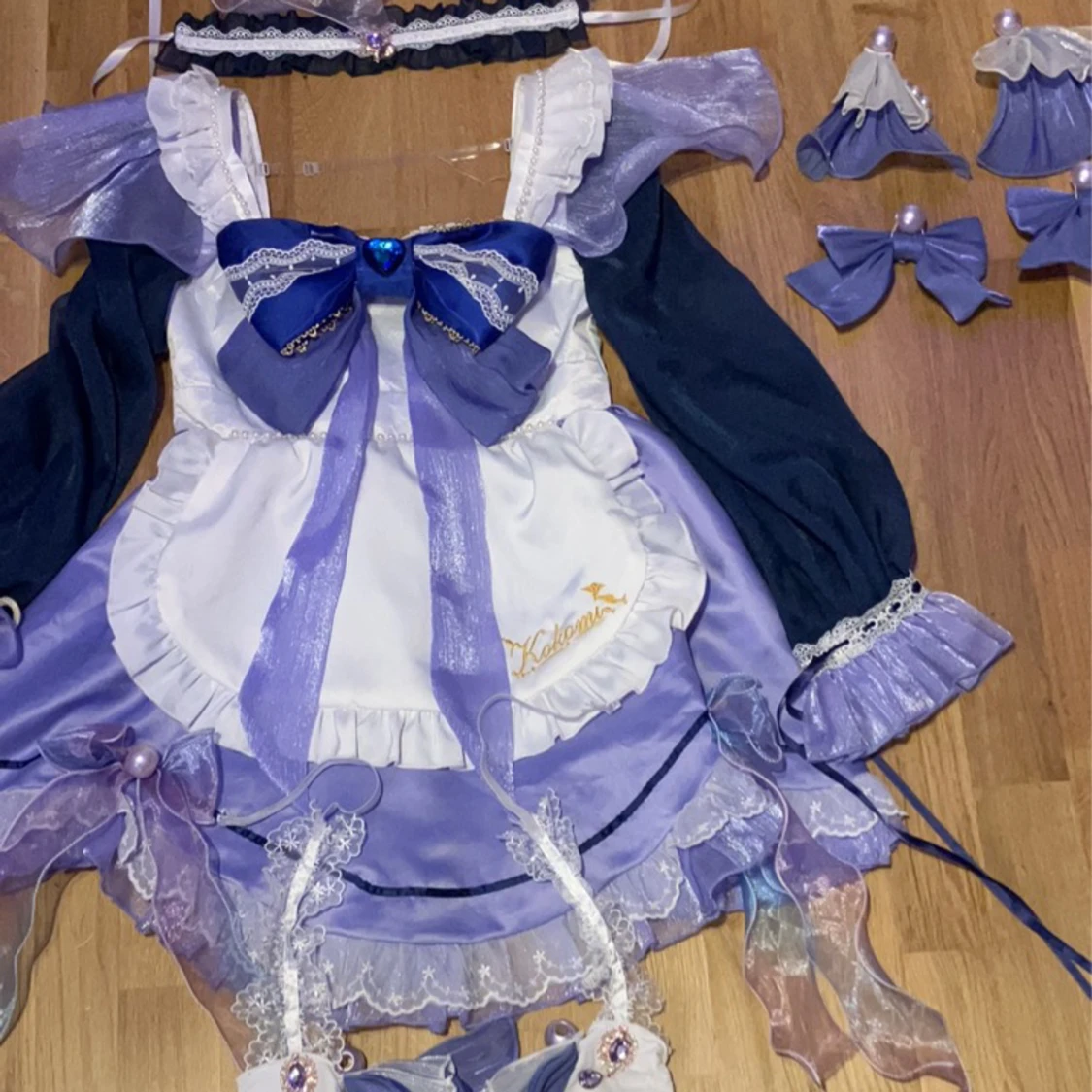 Maid kokomi kostym