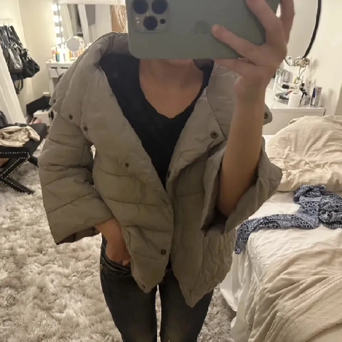 Trekvartsärmad jacka - 90