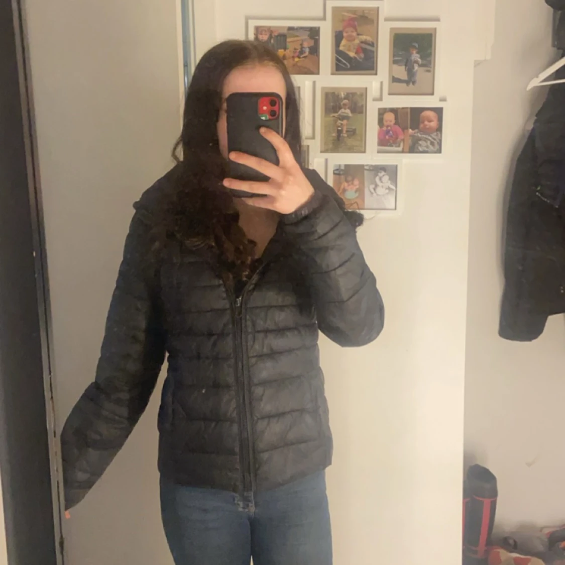 en vår jacka för tjejer