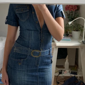 Denim klänning  - Helt nyskick!! Så snygg🤍