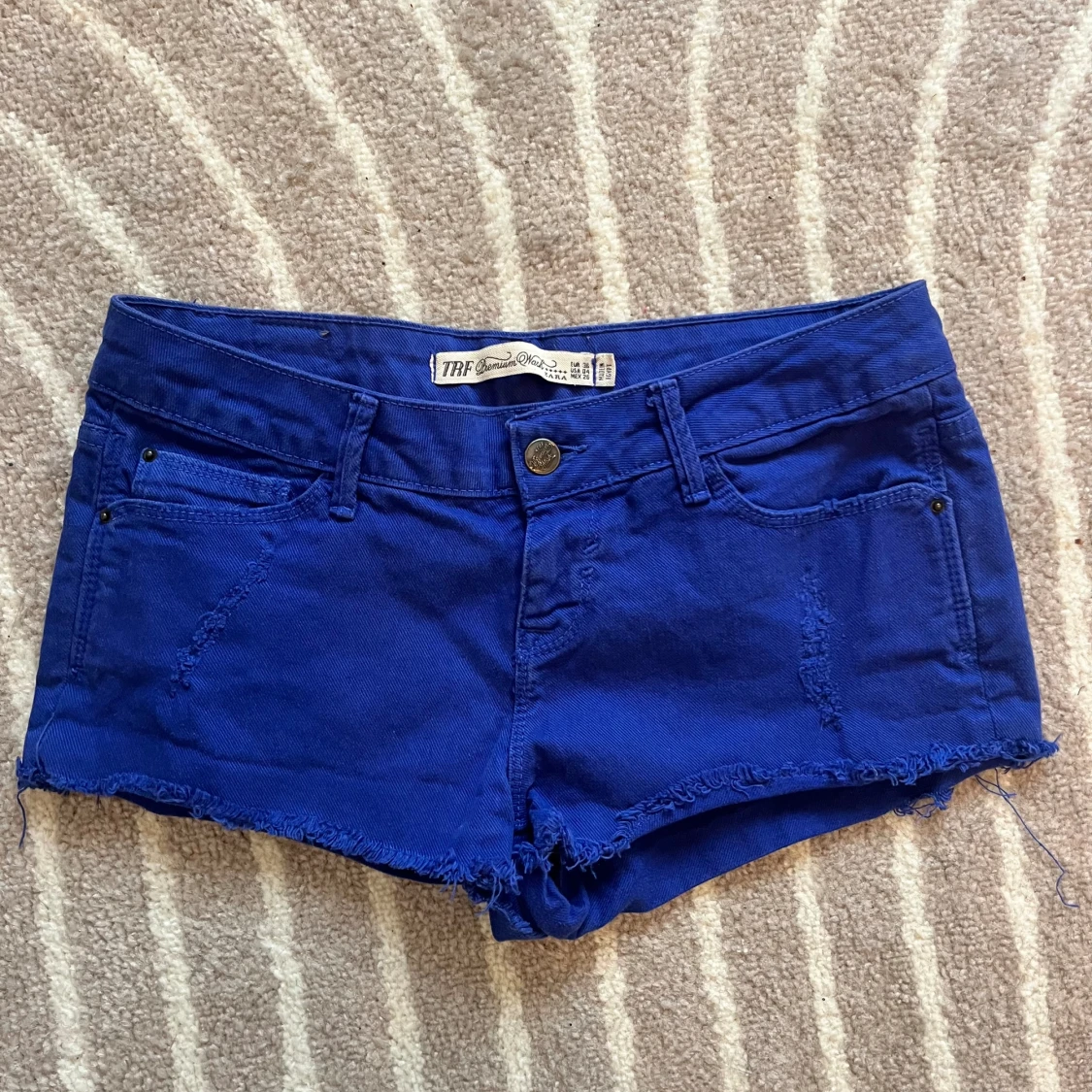Ascoola blå jeansshorts