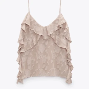 Zara topp - Säljer denna rosa topp från zara som jag inte använder! Nyskick