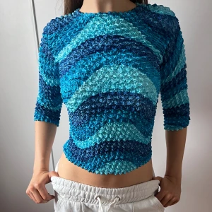 Blåtopp - Retro topp i olika blåfärgar💙