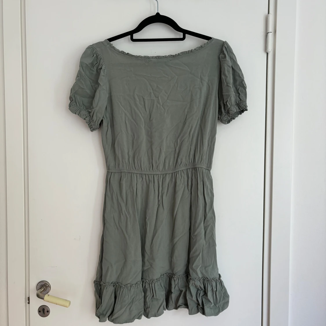 Grön kortklänning  - 90