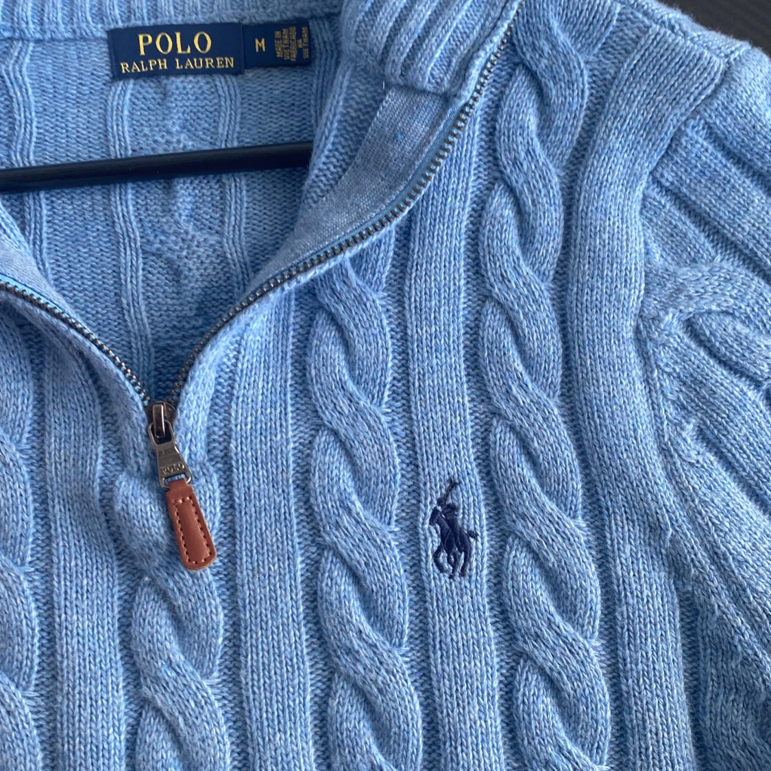 Polo halv zip  - 91
