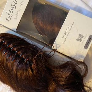 Löshår  - Syntet. Löshår med klämma. 