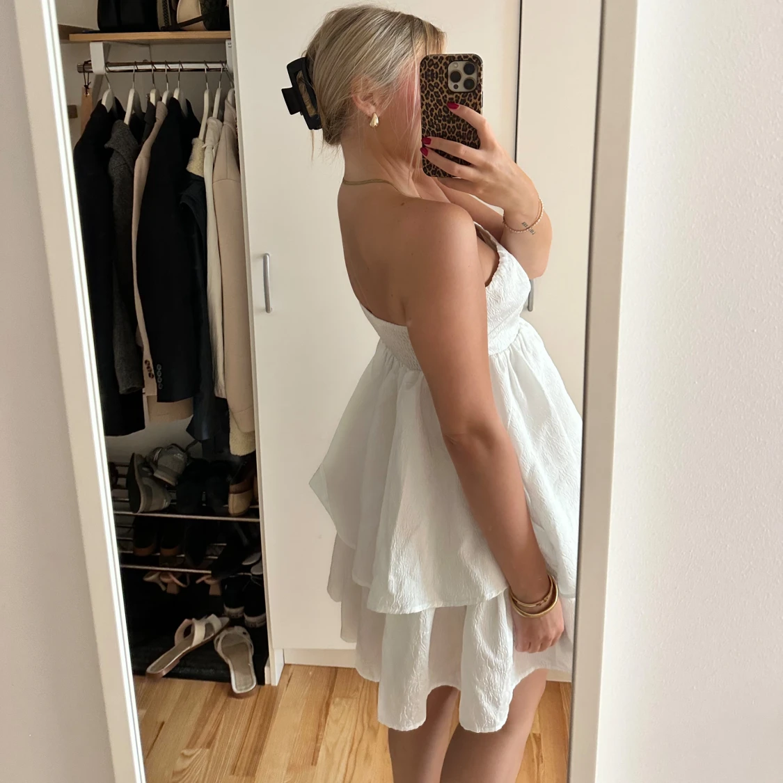 Vit klänning  - 91