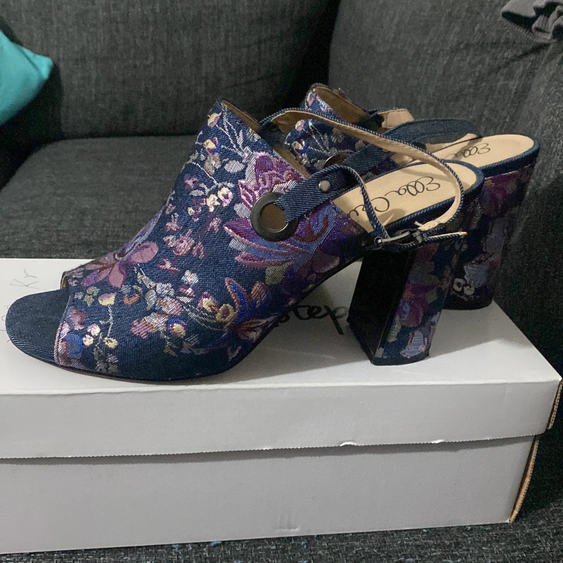 Klackskor dam, knappt använda 