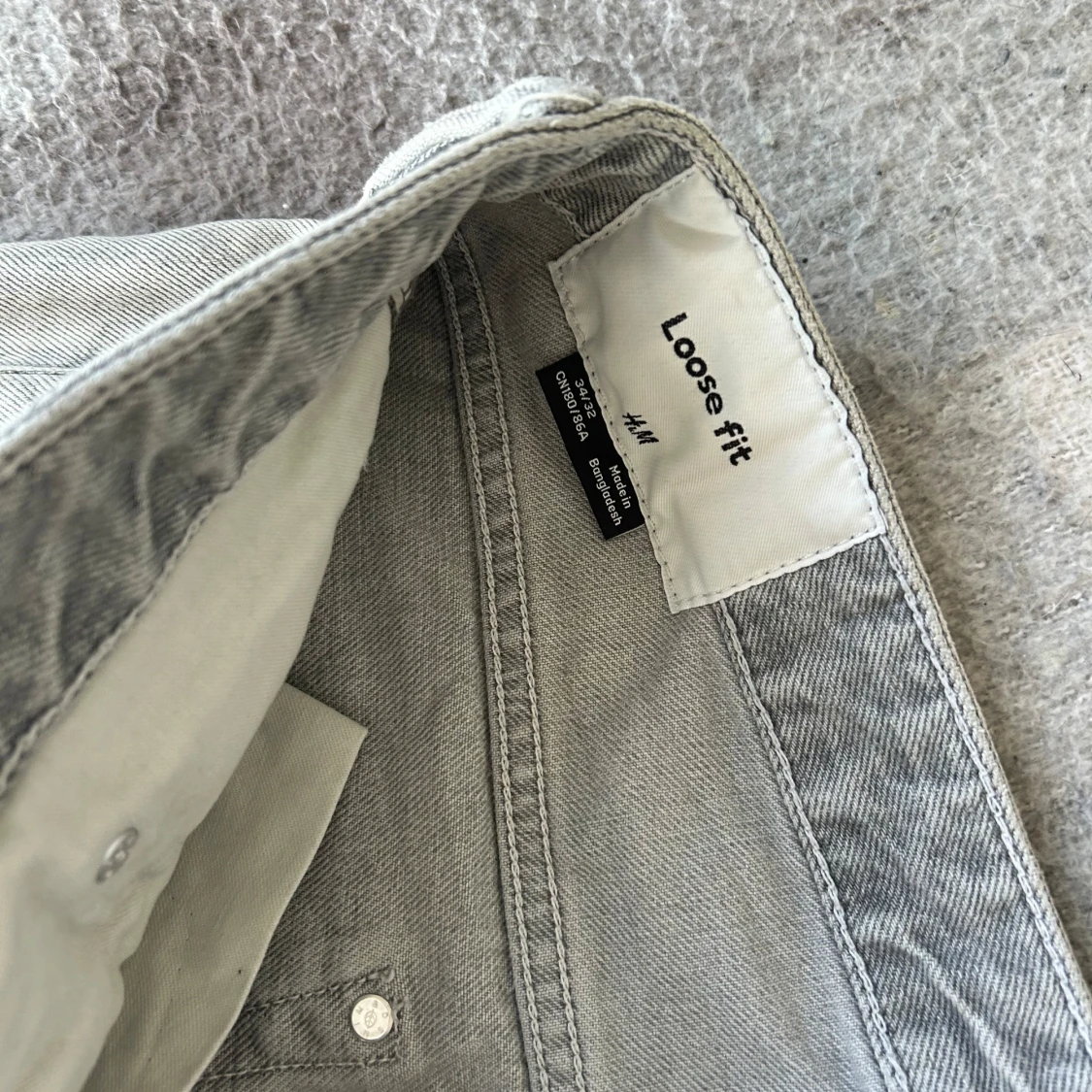 Lite större Jean från hm - 90