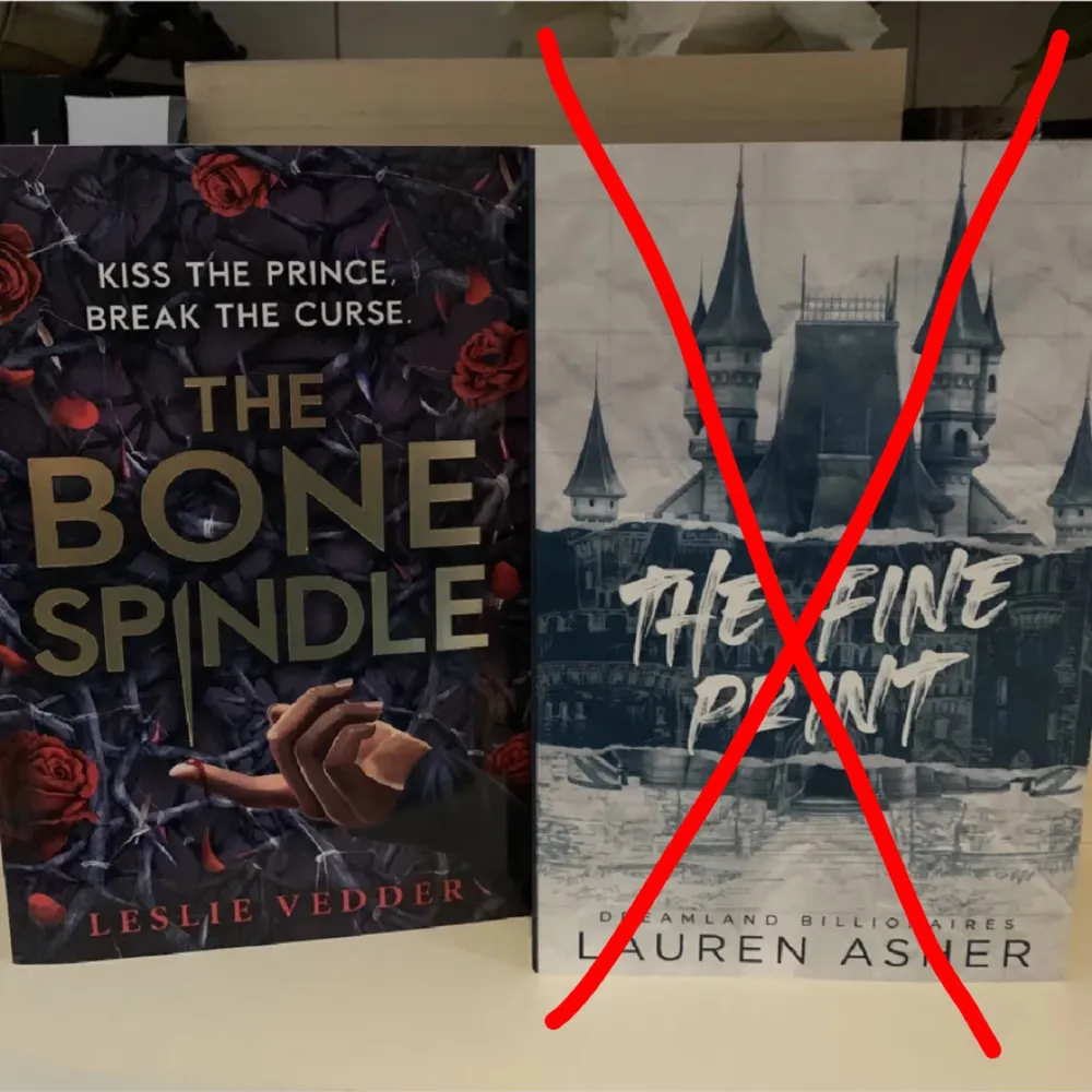 Finns i hem med katt! Köpare står för frakt. The thief - 90kr  The bone spindle - 50kr. Övrigt.