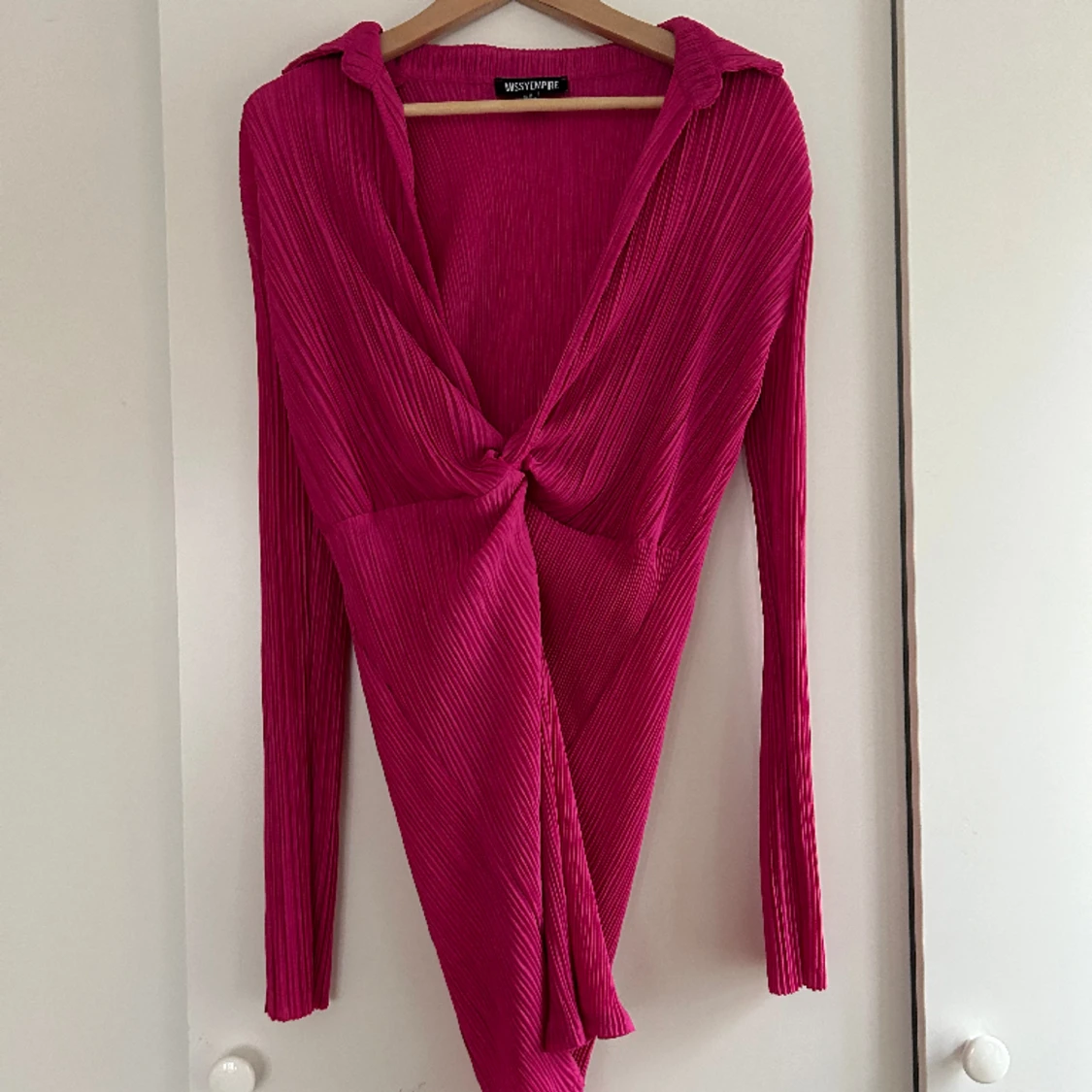 Plisserad Miniklänning - 90