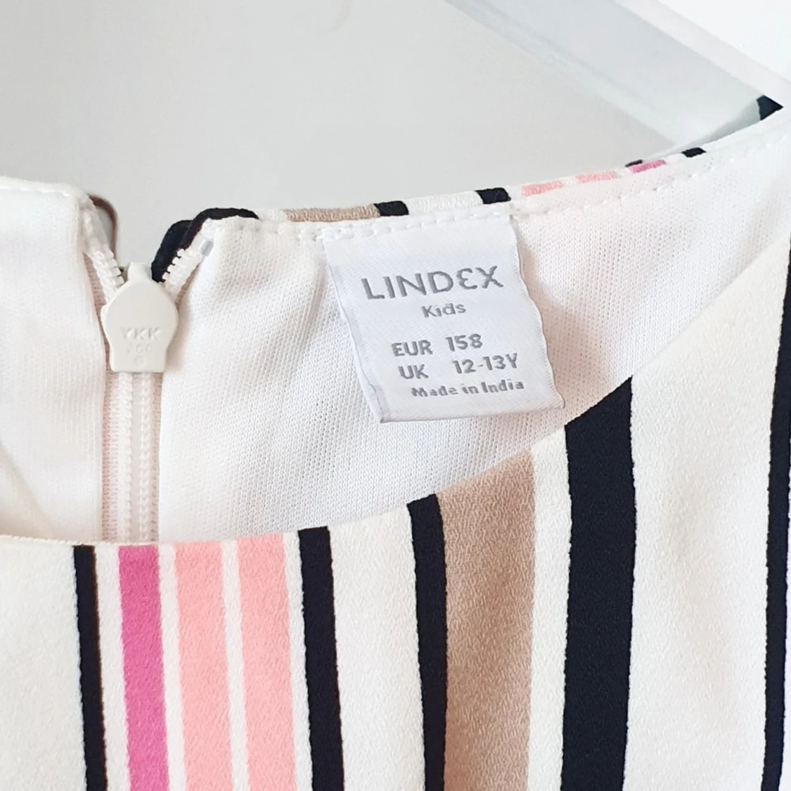 Randig byxdress XS - 90