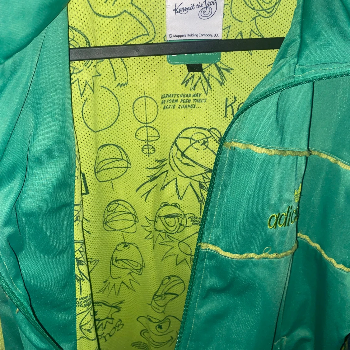 Adidas Kermit zipper - 91