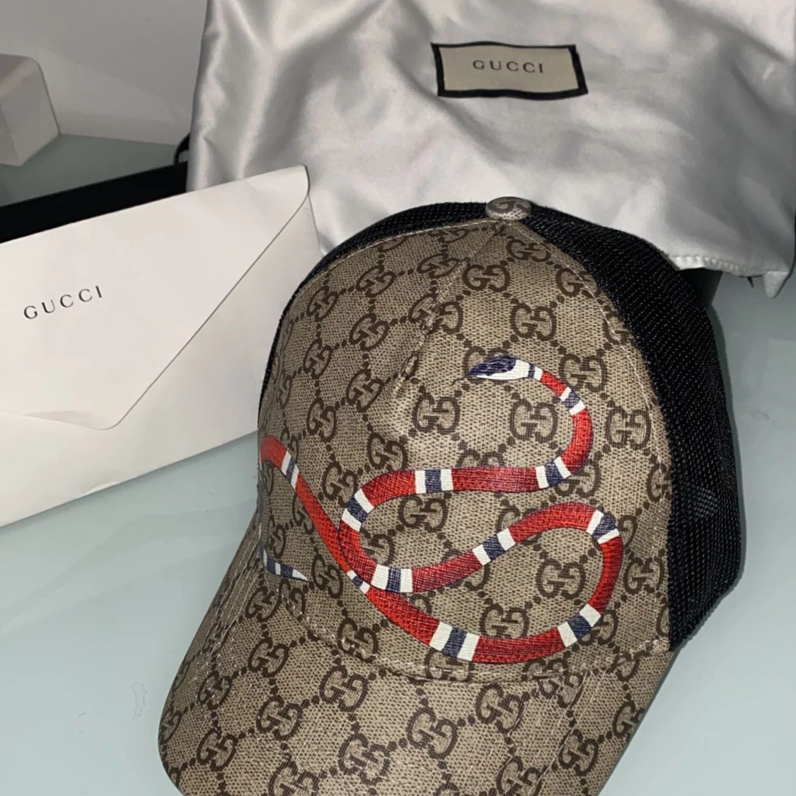 Gucci keps King snake 