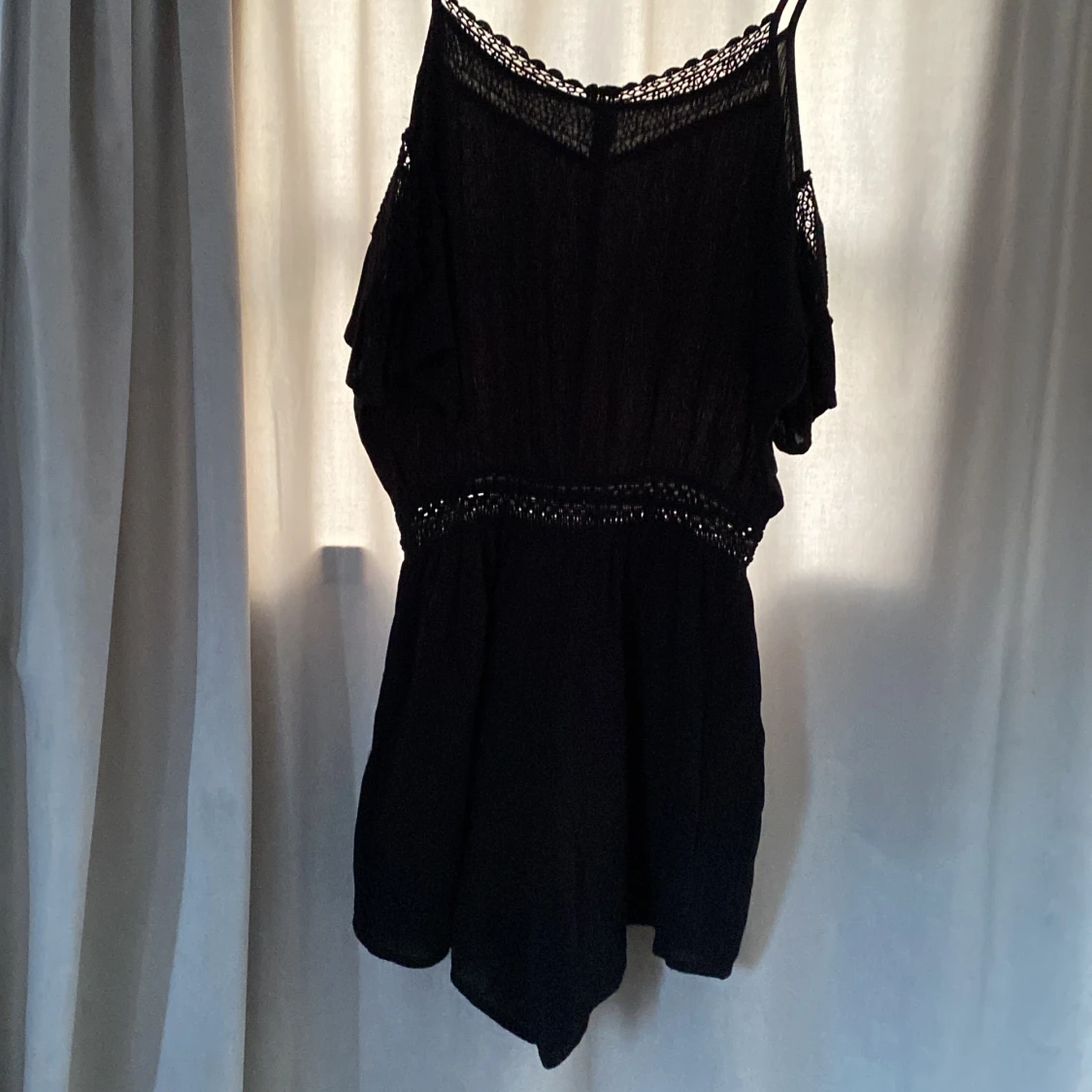 Shorts dress med spets - 90