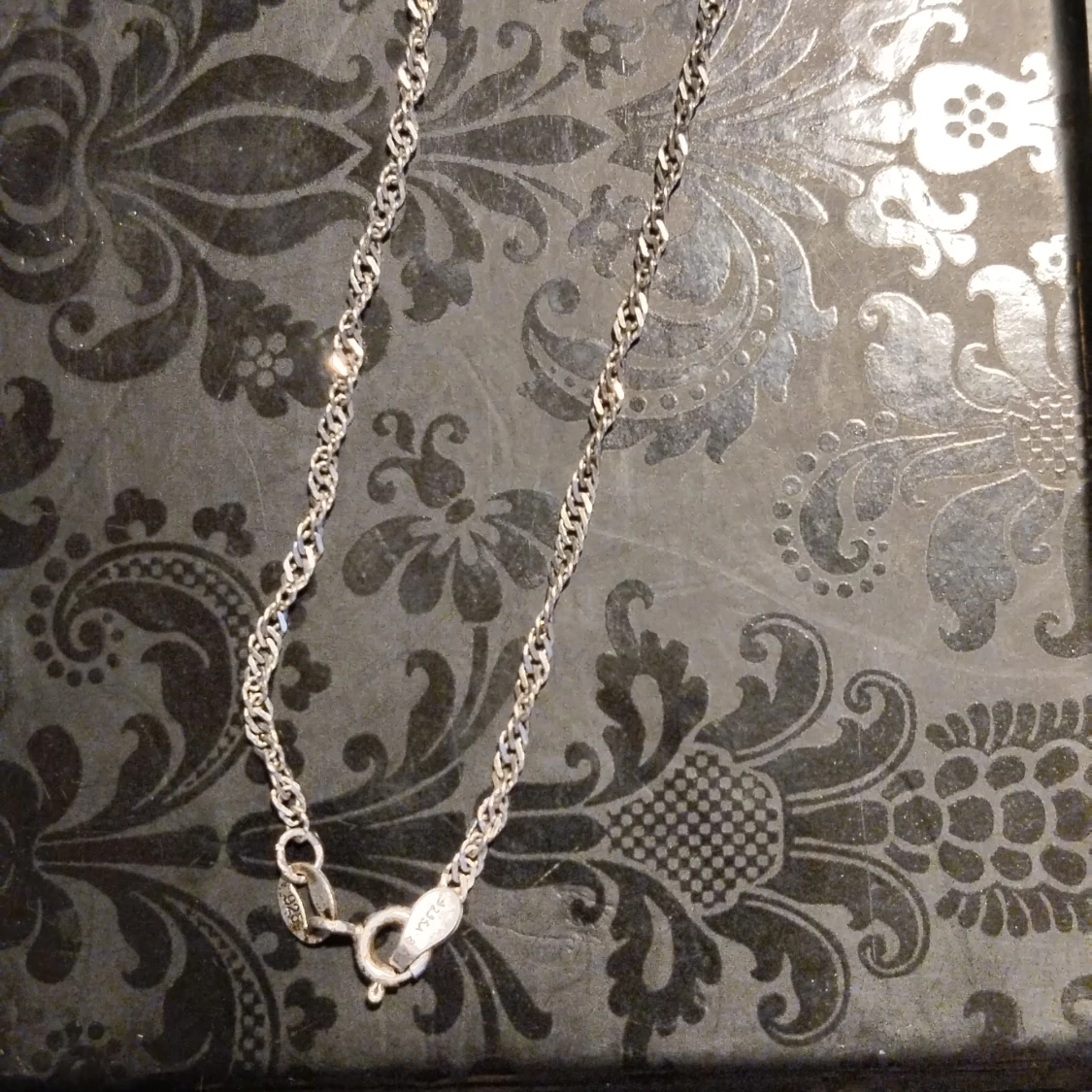 Äkta silver armband