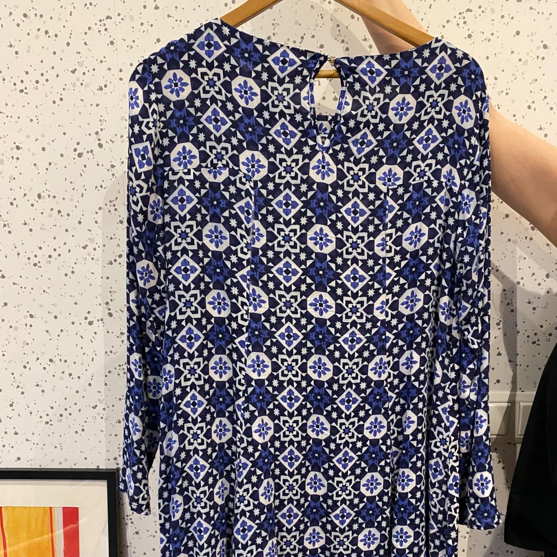 Blå klänning  - 91