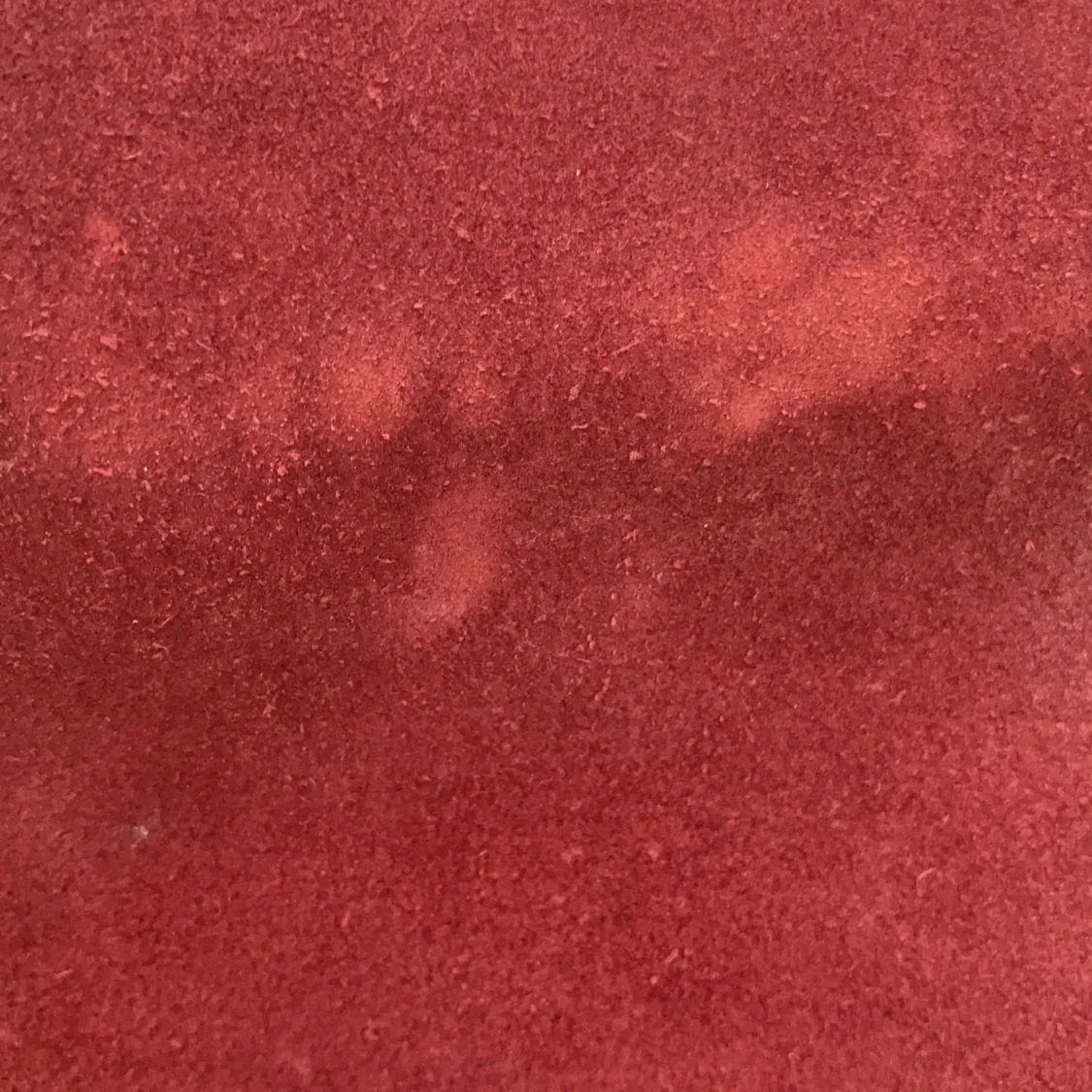 Röd ryggsäck i mocka - 92