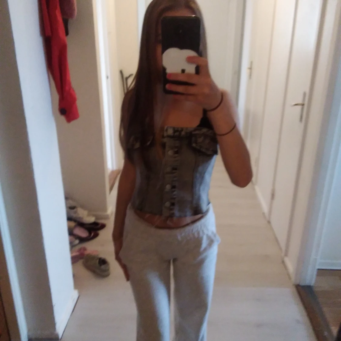 Trendig jeanstopp - 91